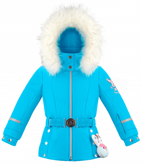 Куртка детская PoivreBlanc W19-1008-BBGL/A Aqua Blue - Фото 1 большая