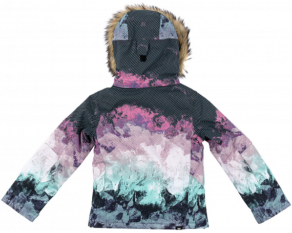 Куртка детская Roxy Pokhara True Black  - Фото 4 большая
