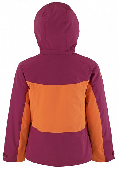 Куртка детская Scott Vertic 2L Girl Sangria Purple/Orange Crush - Фото 2 большая
