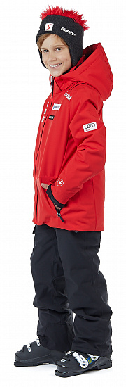 Куртка детская Descente Replica Electric Red - Фото 6 большая
