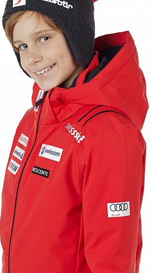 Куртка детская Descente Replica Electric Red - Фото 10 большая