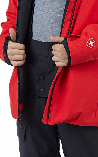 Куртка детская Descente Replica Electric Red - Фото 12 большая