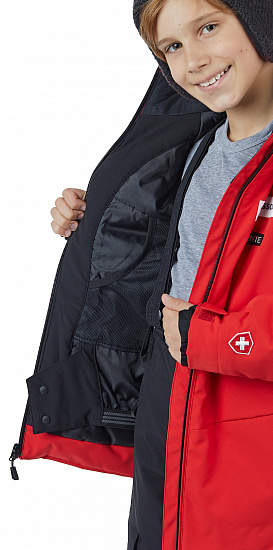 Куртка детская Descente Replica Electric Red - Фото 13 большая