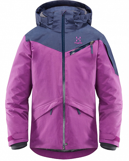 Куртка детская Haglofs Niva Insulated Lilac/Tarn Blue - Фото 1 большая