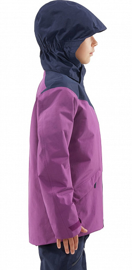 Куртка детская Haglofs Niva Insulated Lilac/Tarn Blue - Фото 4 большая