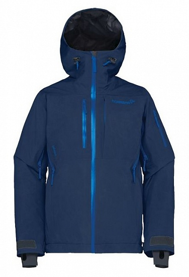 Куртка детская Norrona Lofoten Gore-Tex PrimaLoft Indigo Night - Фото 1 большая