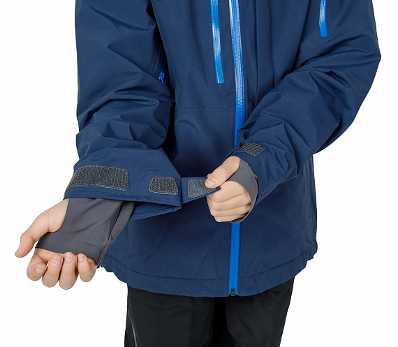 Куртка детская Norrona Lofoten Gore-Tex PrimaLoft Indigo Night - Фото 5 большая