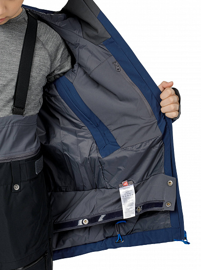 Куртка детская Norrona Lofoten Gore-Tex PrimaLoft Indigo Night - Фото 10 большая