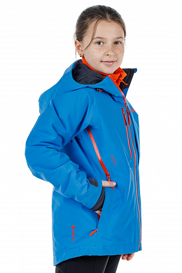 Куртка детская Norrona Lofoten Gore-Tex Primaloft Campanula - Фото 6 большая