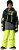 Куртка детская 686 Geo Insulated Lime Hemisphere Colorblock - Фото 3 малая