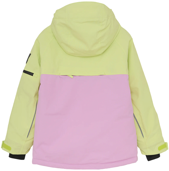Куртка детская Color Kids Jr. Ski Shadow Lime - Фото 2 большая