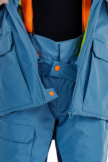 Куртка детская Helly Hansen Skyhigh Blue Fog - Фото 4 большая