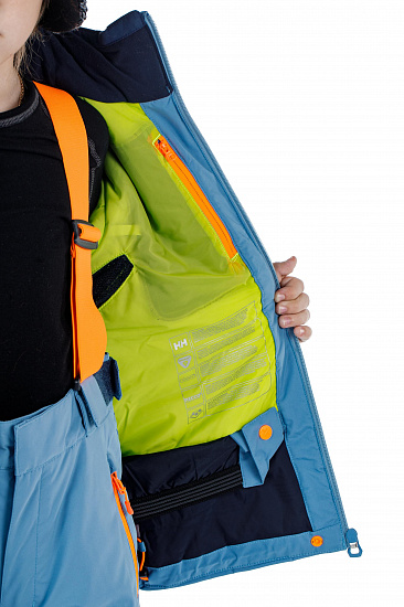Куртка детская Helly Hansen Skyhigh Blue Fog - Фото 6 большая
