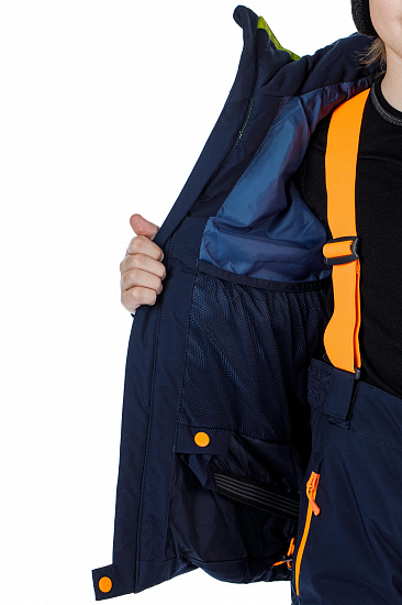 Куртка детская Helly Hansen Cyclone Can Navy - Фото 4 большая