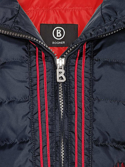 Куртка детская Bogner Ivy-D Navy - Фото 4 большая