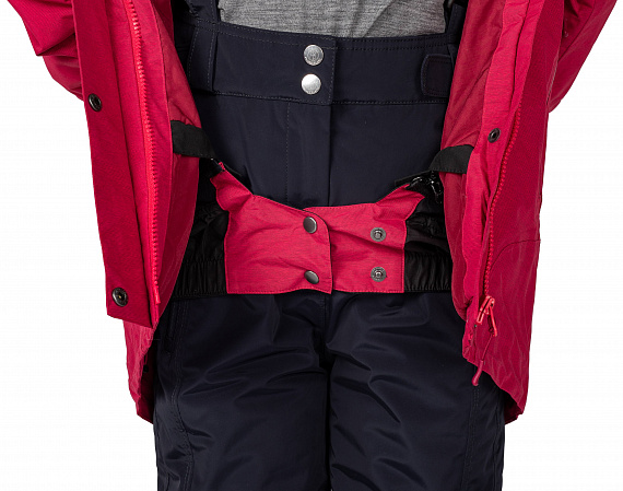 Куртка детская Bergans Ervik Ins Girl Dk Sorbet/Jam - Фото 9 большая