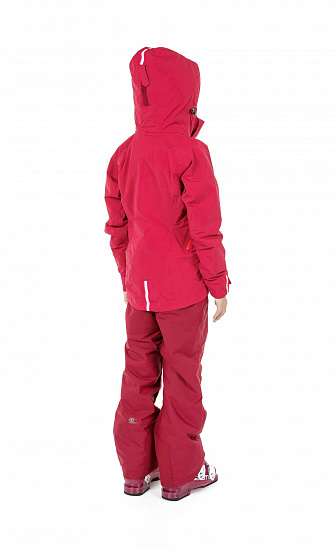 Куртка детская Bergans Ervik Ins Girl Dk Sorbet/Jam - Фото 15 большая