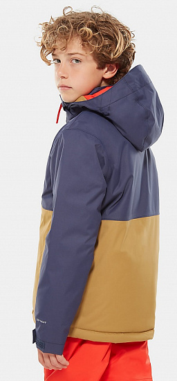 Куртка детская The North Face Snowquest Plus British Khaki - Фото 6 большая