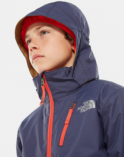 Куртка детская The North Face Snowquest Plus British Khaki - Фото 8 большая