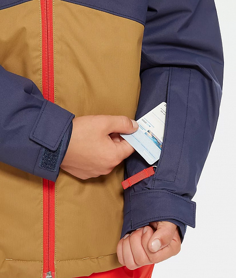 Куртка детская The North Face Snowquest Plus British Khaki - Фото 10 большая