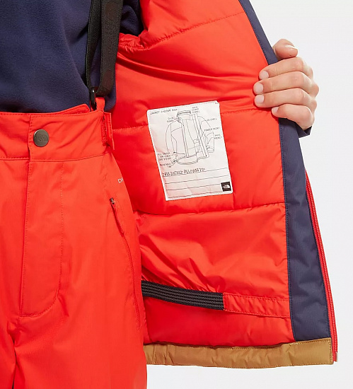 Куртка детская The North Face Snowquest Plus British Khaki - Фото 11 большая