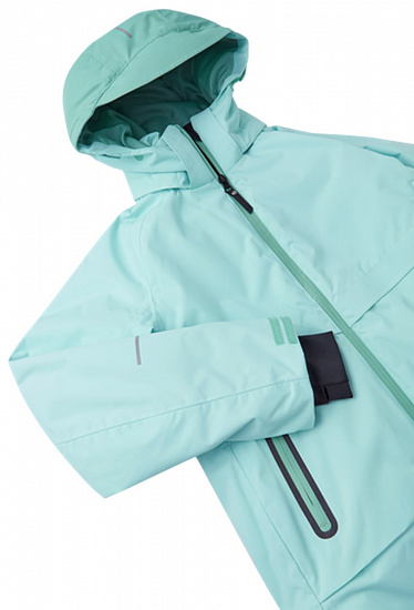 Куртка детская Reima Posio Light turquoise - Фото 5 большая