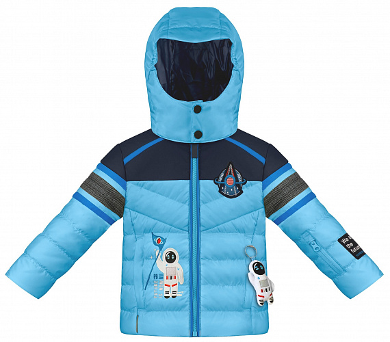 Куртка детская Poivre Blanc W-0903-BBBY Fancy Artic Blue - Фото 1 большая