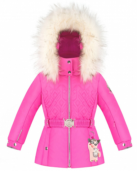 Куртка детская Poivre Blanc W20-1003-BBGL/A Rubis Pink - Фото 1 большая