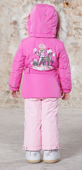 Куртка детская Poivre Blanc W20-1003-BBGL/A Rubis Pink - Фото 3 большая