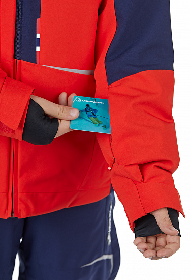 Куртка детская Phenix Norway Alpine Team Jr. FLRD - Фото 7 большая