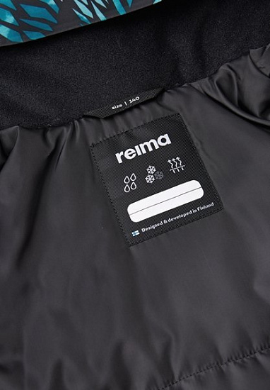 Куртка детская Reima Moskuvaara Deep Ocean - Фото 7 большая