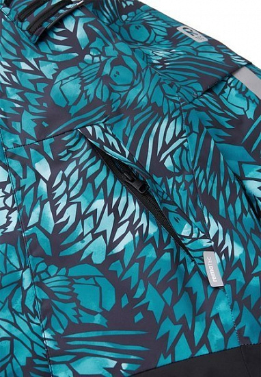 Куртка детская Reima Moskuvaara Deep Ocean - Фото 10 большая