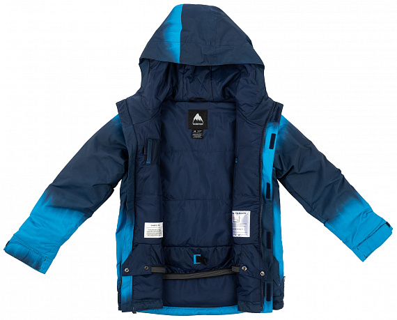 Куртка детская Burton Dugout Dresden Blue Ombre - Фото 2 большая