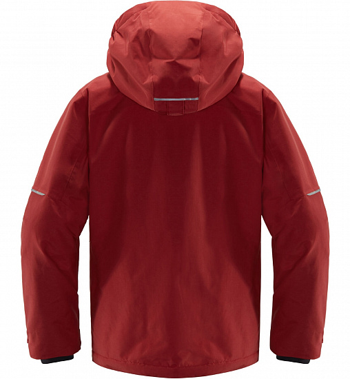 Куртка детская Haglofs Niva Insulated Brick Red - Фото 2 большая