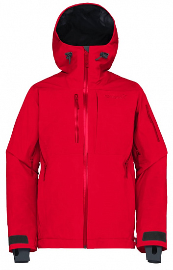 Куртка детская Norrona Lofoten Gore-Tex Primaloft True Red - Фото 1 большая