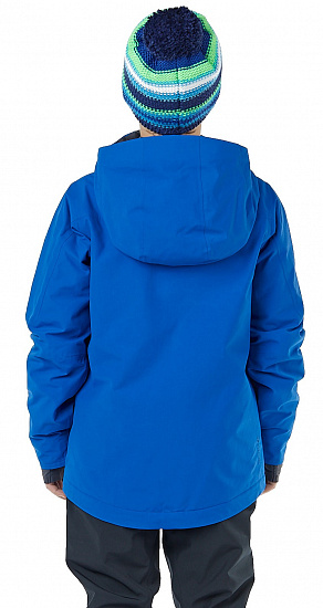 Куртка детская Norrona Lofoten Gore-Tex Primaloft Olympian Blue - Фото 4 большая