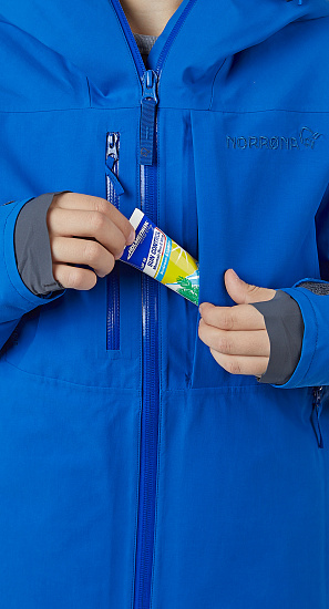 Куртка детская Norrona Lofoten Gore-Tex Primaloft Olympian Blue - Фото 8 большая