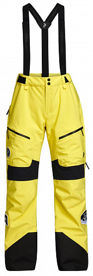 Брюки женские Peak Performance Vertixs 2L Patch Citrine/Black - Фото 1 большая