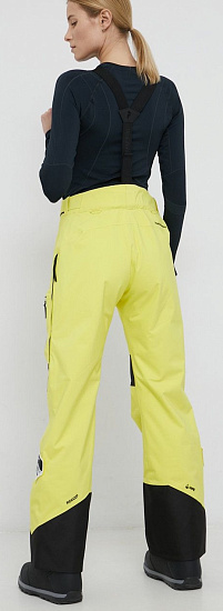 Брюки женские Peak Performance Vertixs 2L Patch Citrine/Black - Фото 8 большая