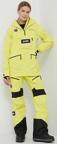 Брюки женские Peak Performance Vertixs 2L Patch Citrine/Black - Фото 9 большая