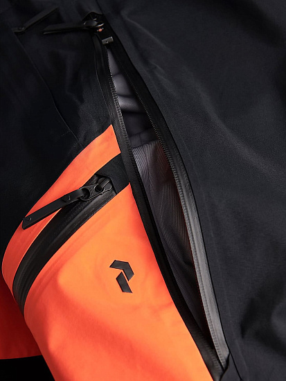 Брюки женские Peak Performance Gravity Zeal Orange/Light Orange - Фото 4 большая