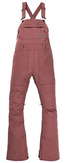 Полукомбинезон женский Burton Avalon Bib Rose Brown - Фото 1 большая