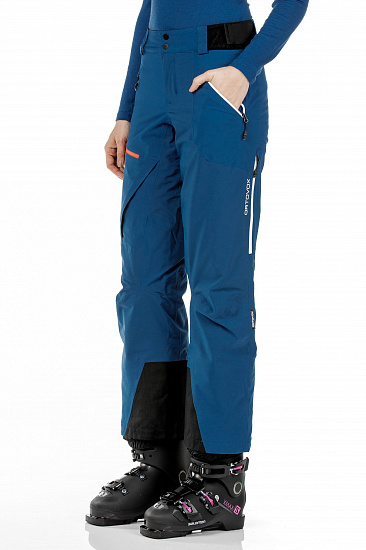 Брюки женские Ortovox 2L Swisswool Andermatt Night Blue - Фото 3 большая