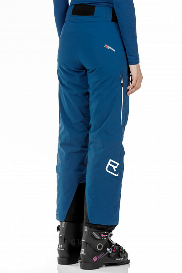 Брюки женские Ortovox 2L Swisswool Andermatt Night Blue - Фото 5 большая
