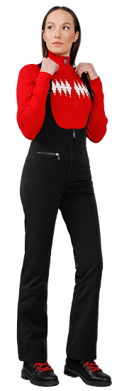 Брюки женские Poivre Blanc W22-0824-WO Black - Фото 2 большая