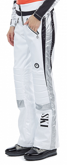 Брюки женские Sportalm Code Optical white - Фото 5 большая