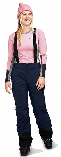Брюки женские Peak Performance Alpine 2L Blue Shadow - Фото 4 большая