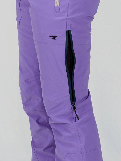Брюки женские Rehall Fem-R Paisley Purple - Фото 6 большая