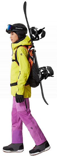 Брюки женские The North Face Freethinker Futurelight Sweet Violet - Фото 12 большая