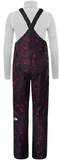 Брюки женские The North Face Freedom Bib Roxbury Pink Halftone Floral Print - Фото 2 большая